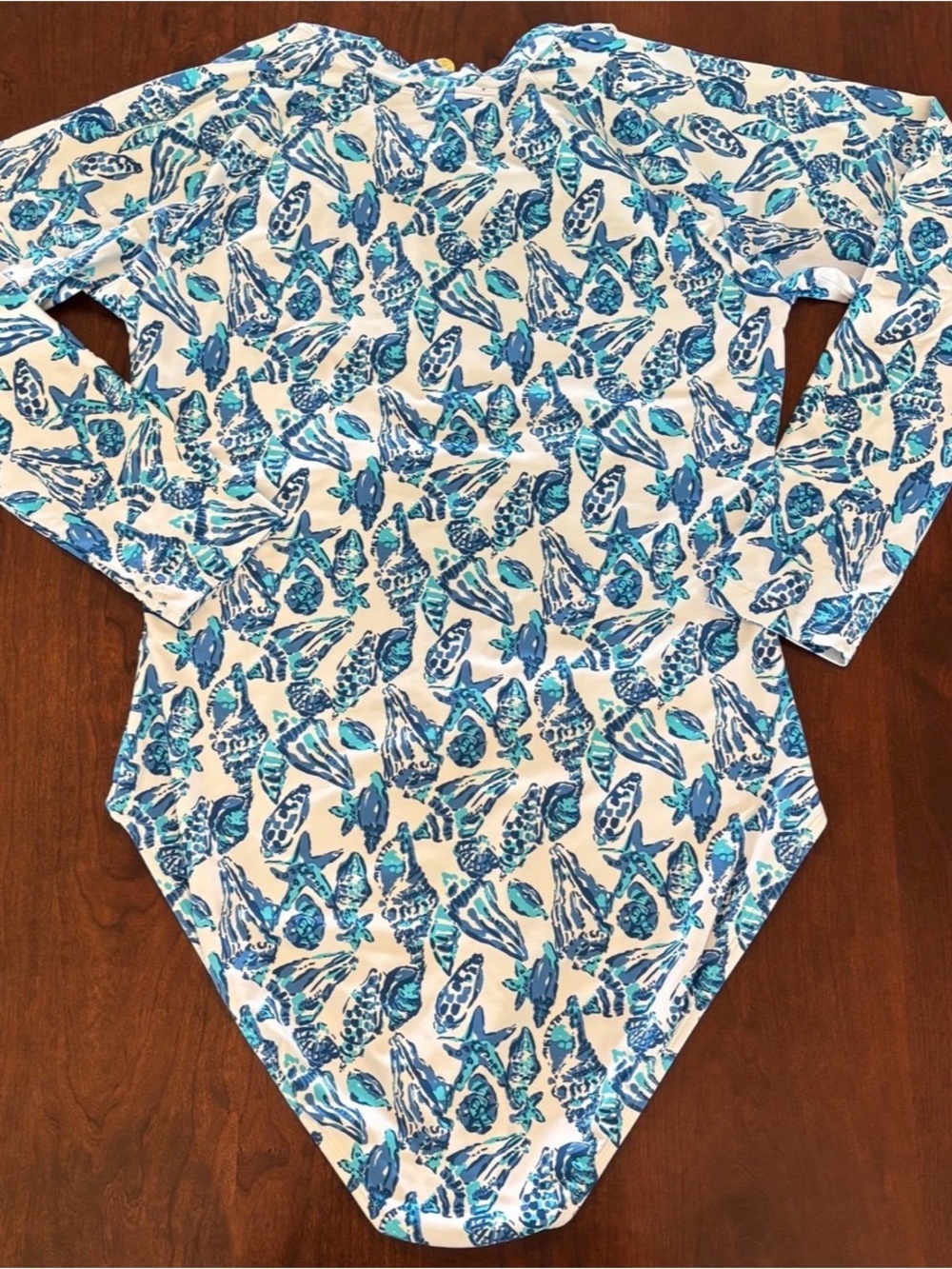 Lilly Pulitzer Randee Rashguard one-piece sz 16 - Picture 4 of 7